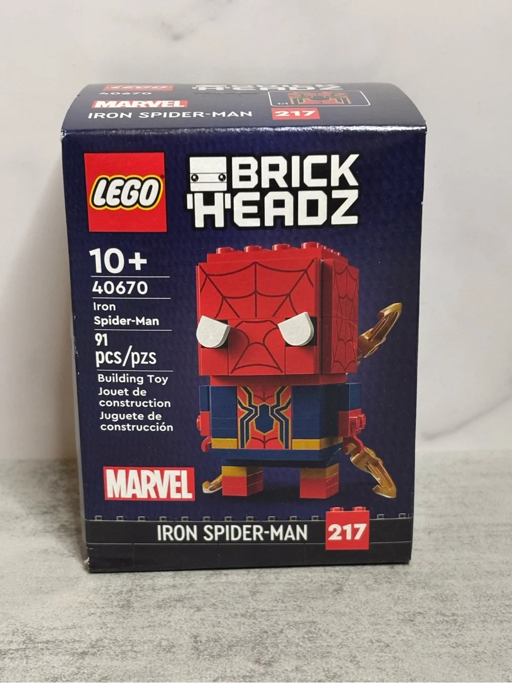 Lego Marvel BrickHeadz Iron Spider-Man Set (#40670)